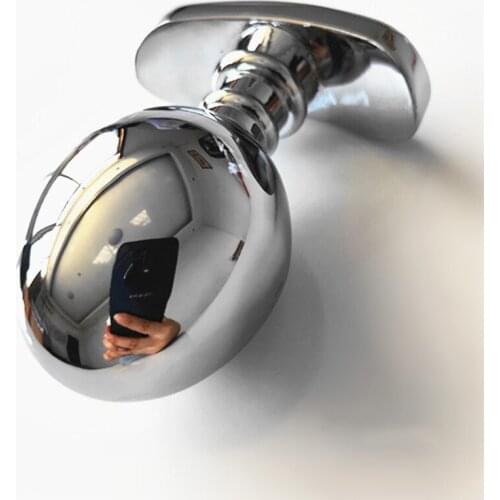 Removable G-spot Stimulate Massager Metal Anal Butt Plug Dilator BDSM Masturbation Stick Adult Products Sex Toys For Couples