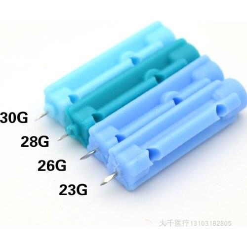 10 boxes 23G/26G/28G acupuncture massage Lancet needle Sterile disposable Blood collection pen Special-purpose needle