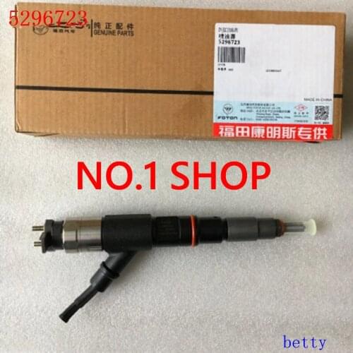 2 pieces,100% genuine and new Fuel Injectors 5296723,5274954 ISF 3.8 Foton Motores