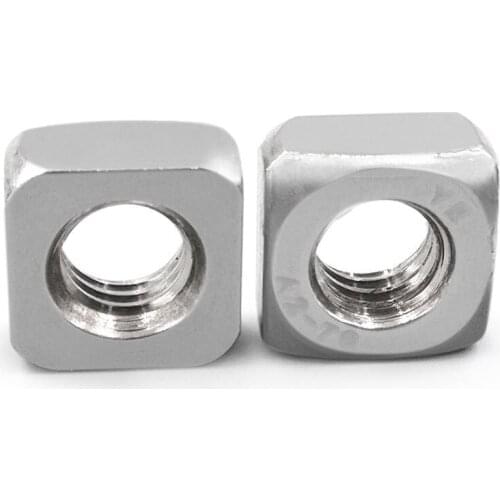 304 stainless steel square nut square nut profile screw cap screw nut 2pc