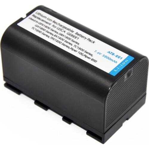 5200mAh GEB221 GEB 221 Measuring Equipment Battery For Leica ATX1200 ATX1230 GPS1200 GPS900 GRX1200 Piper 100 200 TC1200 TPS1200