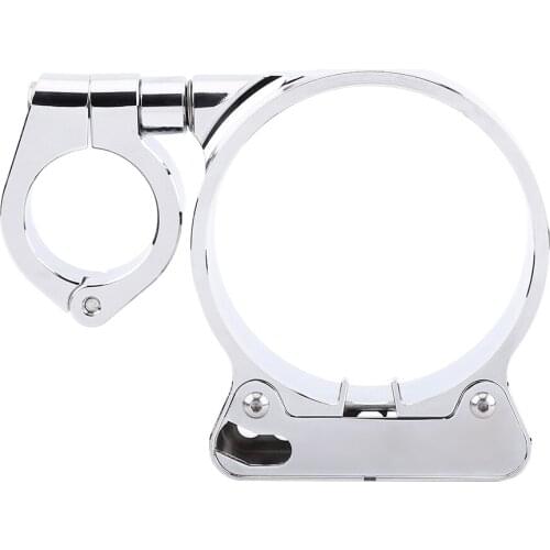 CNC Aluminium Side Mount Speedometer Relocation Bracket Case For Sportster For Most Of Motorcycles Or Vehicles With A 39mm Fork