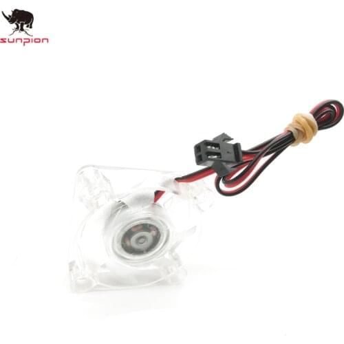 3D printer parts 4010 Fan LED Cooling Fan Blue Light 24v 2pin Low Noise 3d Printer Parts For ender-3 ender-3pro 3d Printer