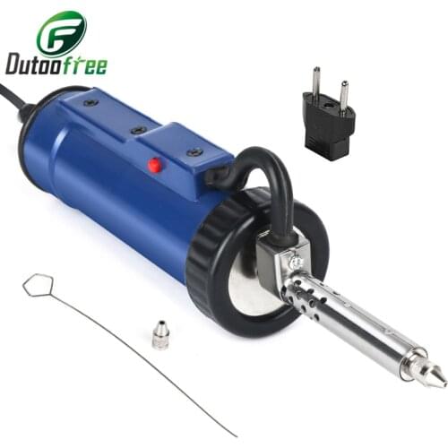 Electric Vacuum Solder Sucker Welding Desoldering Pump Soldering Iron Gun Soldering Gun Nozzle For Circuit Board 30W 220V 50Hz