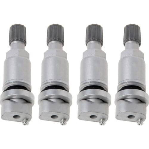 Hot New 4 Pcs TPMS System Tyre Tire Pressure Sensor Valve Stem Repair Kit Fit For Peugeot 407 407SW