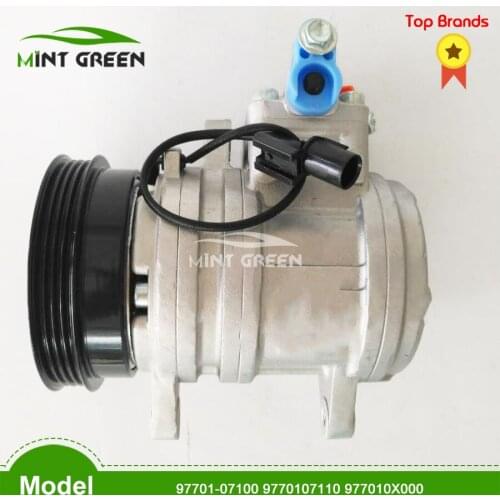 Air conditioning compressors For Hyundai i10 2007-2013 For KIA Picanto 2004-2018 9770107100 97701-07100 9770107110 977010X000