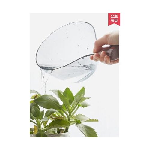 Long handle water scoop kitchen multi-purpose creative thickening large water spoon plastic baby bath spoon household water dice