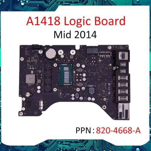 661-00147 A1418 Motherboard for imac a1418 14.4" i5 1.4GHz 8GB RAM 820-4668-A MF883 Logic Board Motherboard mainboard
