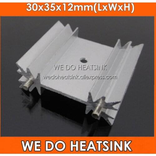 WE DO HEATSINK 5pcs 30x35x12mm Extruded Heatsink For MOSFET TO-220/TO220