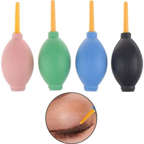NEW Mini Rubber Air Blower Pump Eyelash Extension Tools Eyelash Glue Drying Dust Cleaner Red/Blue/Green/Black/Pink