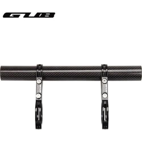 20CM Super Long GUB 202 Carbon Fiber Bike Bicycle Handlebar Extender Extension Light Lamp computer phone Mount Stand Holder