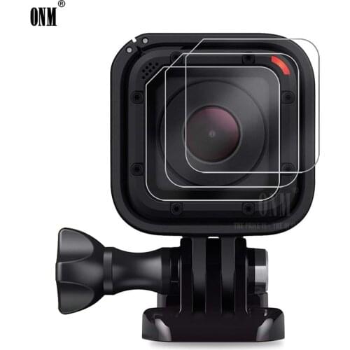 Tempered Glass Protector For Gopro Hero 4 Session Hero 5 Session Lens Scratch-Resistant Protective Film Go Pro Accessories