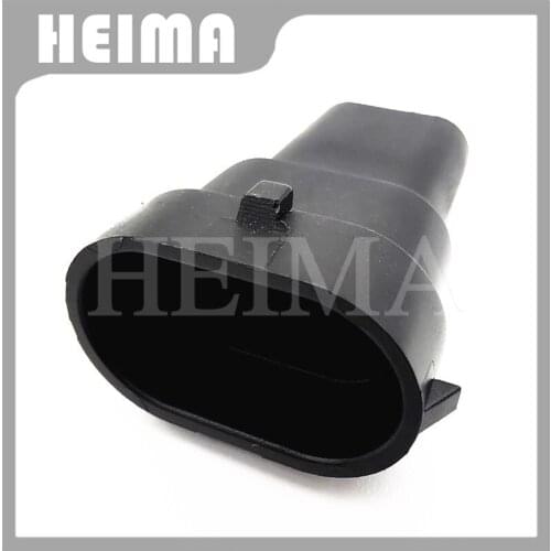 10/20/30 sets kit black Delphi 2 Pin way male Waterproof auto wire connector Fog Lamp Light H11 H8 H9 Xenon Plug 12124819