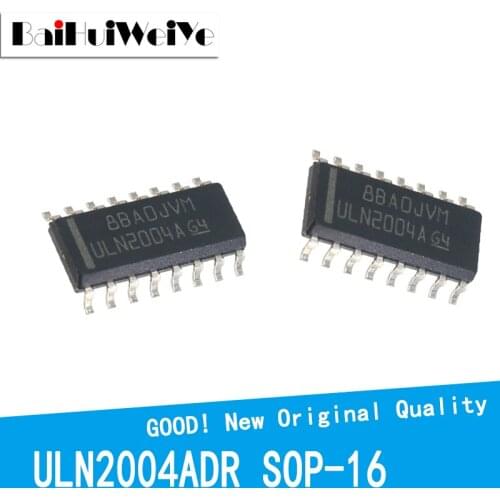 10PCS/LOT ULN2004 ULN2004A ULN2004ADR ULN2004AFWG SMD SOP-16 New Original IC Good Quality Chipset In Stock SOP16