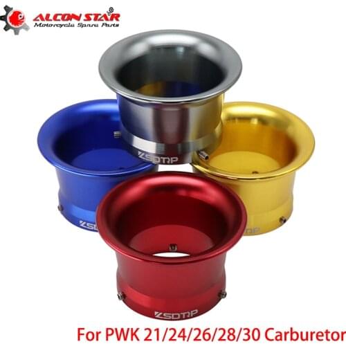 Alconstar For Modified PWK OKO KOSO KEIHIN 21 24 26 28 30 Carburetor Performance Air Filter Cup 50mm Wind Cup Horn Filter