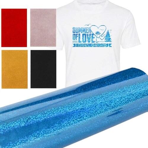 Glitter 1m/5m A Roll Textiles Iron on Paper Durable Heat Transfer Paper Inkjet Printers Creative T-Shirt Print Paper Diy