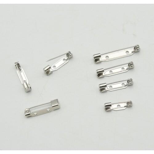 High Quality Safety pin Brooch Base Back Bar Badge Holder Brooch Pins DIY Jewelry Finding