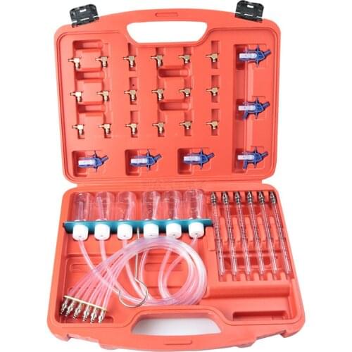 Injector Flow Meter Adapter Test Kit For Common Rail for Diesel Fuel Tester Diagnosis Tool 36PCS/Set