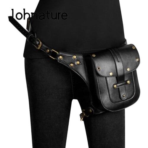 Johnature Men's Waist Bags