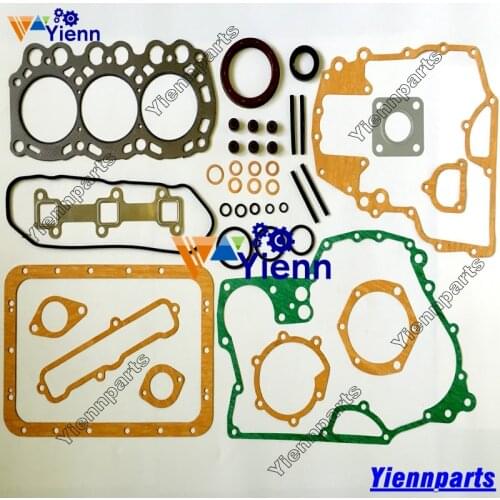 For Mitsubishi L3E Repair Gasket kit MM433975 Head Gasket 301L01-01102 MM432247 For CAT 301.6C Excavator L3E Engine Parts
