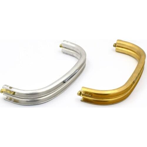 Purse Magnetic Kiss Lock Aluminium Copper Frame Women Clutch Bag Frame DIY Pouch Hardware Handmade Parts