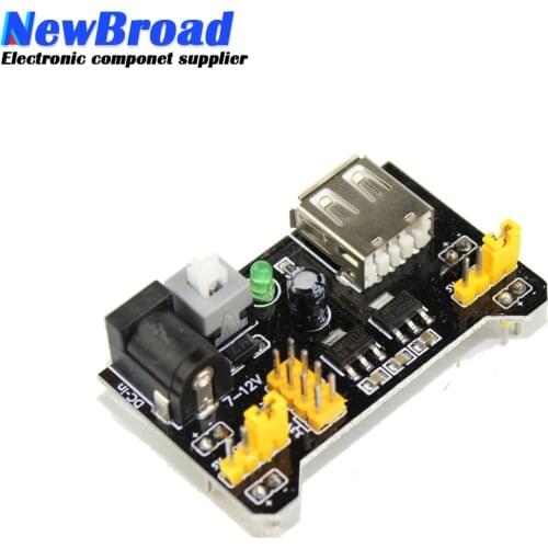 MB-102 Bread board dedicated power module compatible 5V, 3.3V Breadboard power module