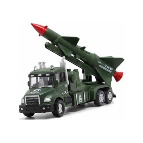 Vehicles Metal 5-7 Years Educational Child Toy Rockets Chariots Military Armored Car Weapon Children Gift Collection Toys 2021