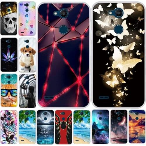 Cute Cover For LG Xpower 3 Case Ultra Slim Silicone Cartoon Print Case For LG Xpower 3 / X5 2018 Bumper Cover Funda Bag