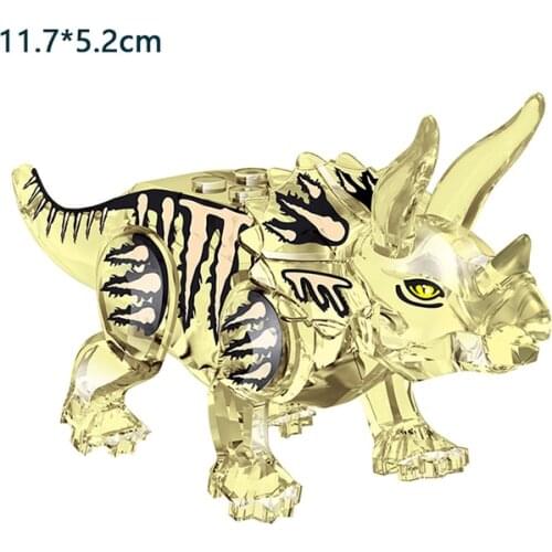 [MOC Hub] Jurassic Dinosaur Building Blocks Toys Park Compatible Major Brand Gifts Simulation Animal Rex Raptor