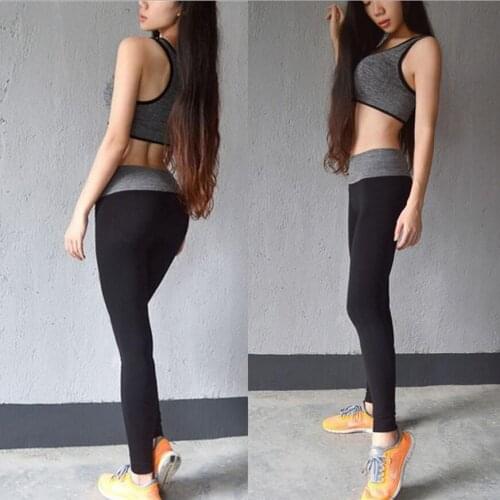 New Sexy Training Womens Sports Yoga Pants Leggings Elastic Gym Fitness Workout Running Tights Compression Trousers
