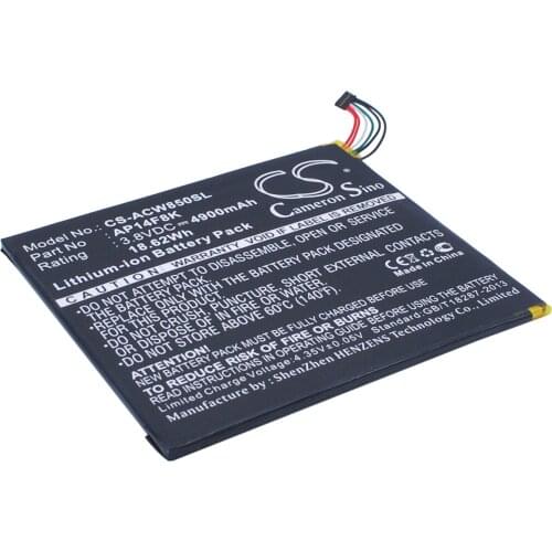 Brand new AP14F8K replacement battery for Acer Iconia Tab A1-850 Iconia Tab B1-810 Iconia Tab B1-820 Iconia Tab W1-810 GT-810
