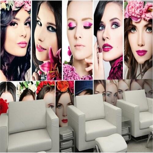 Beibehang Europe and the United States fashion sexy beauty cosmetics background wall custom any size wallpaper papel tapiz