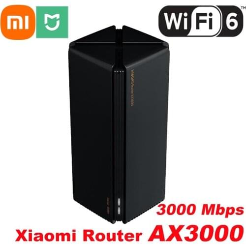 Original Xiaomi Router AX3000 WiFi 3000Mbps Router Wifi Booster 5G Wi-Fi Signal Amplifier Repeater Wifi 4 High Gain Antennas