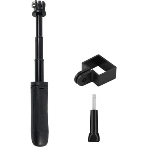 Portable mini desktop tripod Telescopic selfie stick holder aluminum Rod mount camera for dji osmo pocket osmo action camera