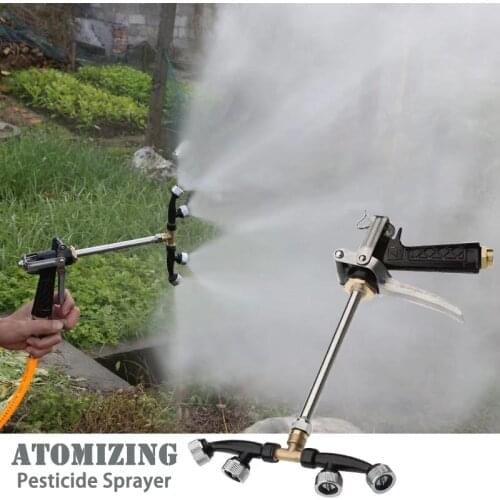 HEMAN Fine Atomizing Nozzle Agricultural Fruit Tree Pesticide Sprayer Fan-Shap Garden High Pressure Irrigation Sraying Kit