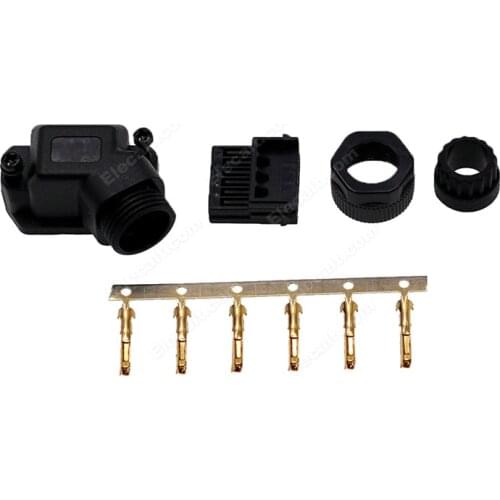 Servo 7-series Power Connector for Yaskawa SM-J17S SM-27S SM-J37S Motor Connector JZSP-C7M9-1-E JZSP-C7M9-2-E JZSP-C7M9-3-E