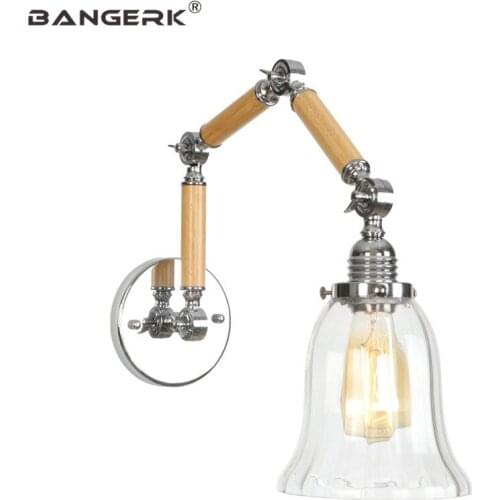 Nordic Loft Edison LED Wall Lamp Adjust Creative Modern Long Arm Flexible Sconce Wall Lights For Home Decor Lighting Wandlamp