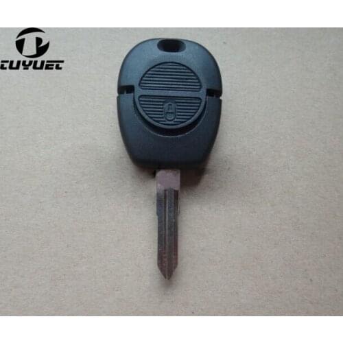 Replacement Uncut Blade Remote Key Shell Case 2 Buttons for Nissan Almera Primera Micra X-Trail Navara A32