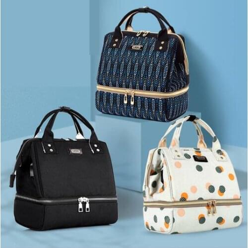 USB Interface Baby Nappy Bag Mommy Maternity Shoulders Backpack Designer Diaper Nursing Bag With Thermal Insulated Bottle Pocket