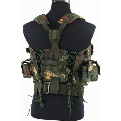 Bullet Bag Tactical Training Vest Outdoor Hiking Combat Military Army Hunting Clothes Camouflage Fishing Ammunition Waistcoat