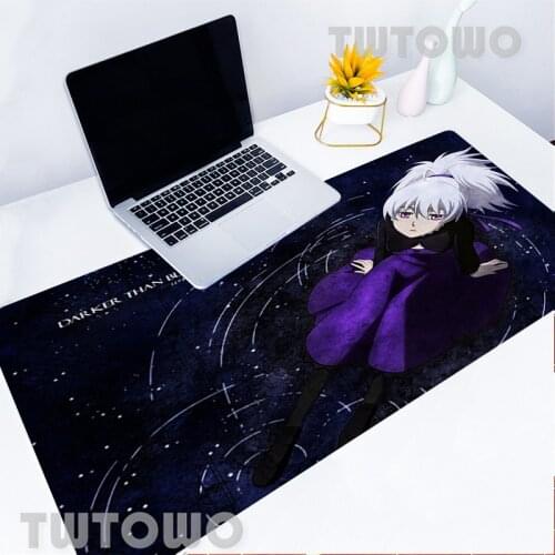 Darker than BLACK Custom Design Print Mouse Pad Mat Large Gaming Blank Customized Office Mousepad for Computer Keyboard Desk
