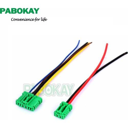 High Quality NEW Blower Motor Heater Fan Resistor Connector/Wire For Nissan Tiida Livina Citroen Peugeot Renault