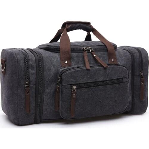 Womens Travel Bag Military Vintage Weekend Waterproof Travel Bags Hand Luggage Overnight Large Mens Traveling Bag New