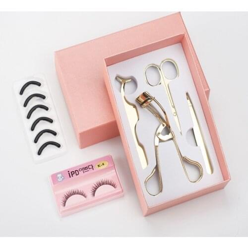 4PCS Tweezers for Eyelashes Curler Eyelash Tweezers Curlers Eyebrow Tools False Eyelash Tweezers Curling Eyelash Curler Set