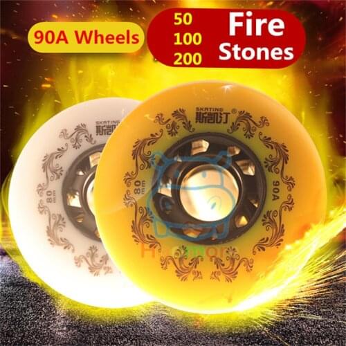 52 104 156 208 firestones skating wheel 80mm 76mm 72mm white yellow