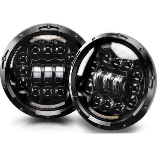 Auto Accessories Replacement 7 Inch Round LED Headlight Kit Motorcycle Projector Driving Light