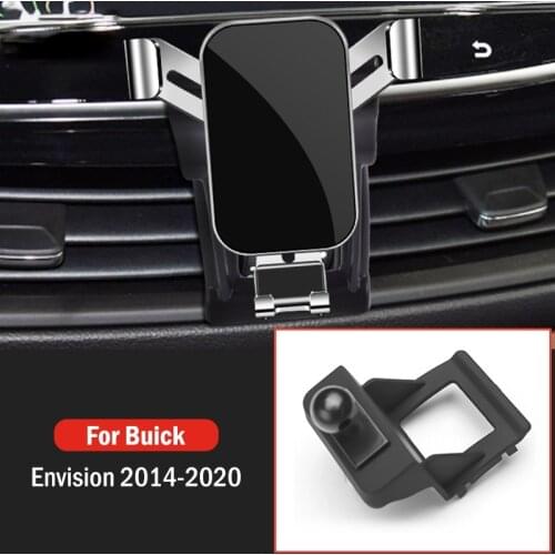 Car Mobile Phone Holder Air Vent Mount GPS Stand Gravity Navigation Bracket For Buick Envision 2014-2020 Car Accessories