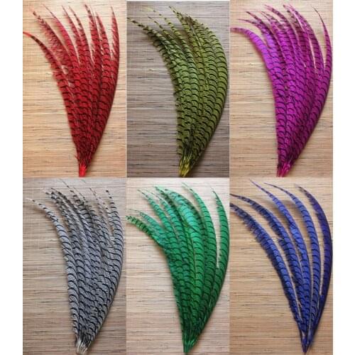 Free shipping 32-36inch/80-90cm 50 PCS all sorts of color ringneck lady Amherst pheasant tail feathers