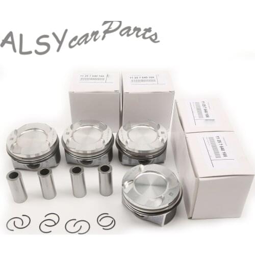 11257640166 2.0T Engine Pistons & Rings Set Pin 22MM For BMW F20 125i M F32 F3 F36 428i xDrive N20B20 F34 F30 328i M 328i xDrive