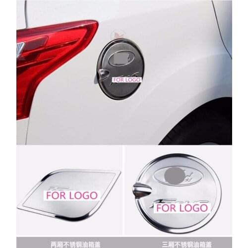 For Ford Focus 3 Tank Cover Trim Gas Oil Cap Frame Decoration Stainless Steel Car styling Accessoies